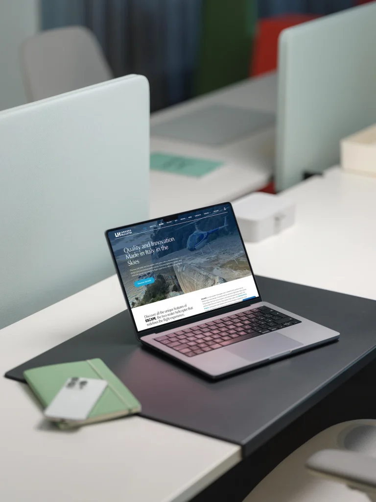 Lamanna Helicopter — caso studio AR Comunicazione