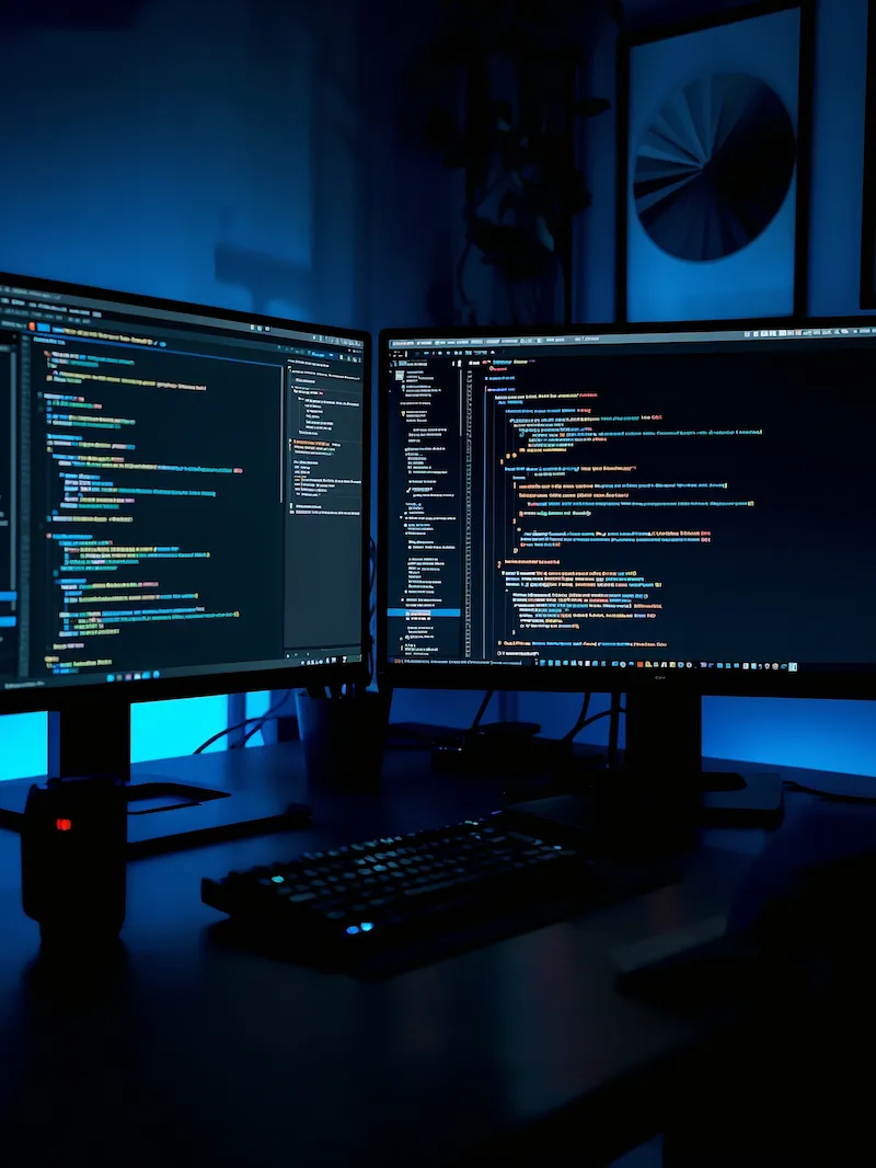 Postazione di lavoro AR Comunicazione — web agency specializzata in siti WordPress, SEO e AI a Turbigo, Milano
